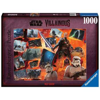 1000pc Ravensburger Star Wars Moff Gideon Family Jigsaw Puzzle 70x50cm
