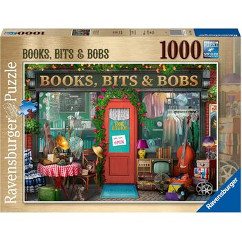 1000pc Ravensburger Books Bit's & Bobs Family Jigsaw Puzzle 70x50cm