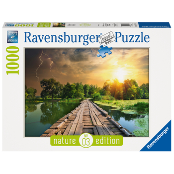 1000pc Ravensburger Mystic Skies Nature Family Jigsaw Puzzle 70x50cm