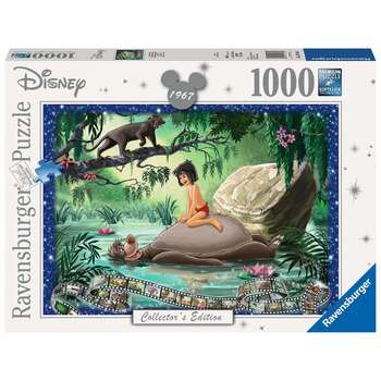1000pc Ravensburger Disney Moments 1967 Jungle Book Jigsaw Puzzle