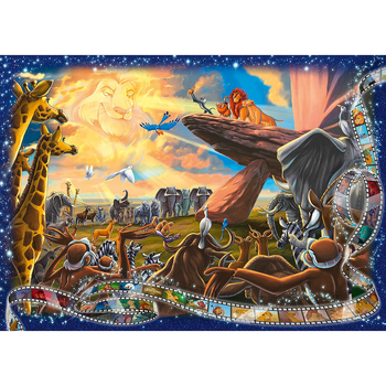 1000pc Ravensburger Disney Moments 1994 Lion King Jigsaw Puzzle 