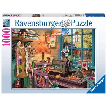 1000pc Ravensburger My Haven No 2 The Sewing Shed Jigsaw Puzzle Set Adults