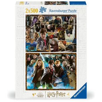 2x 500pc Ravensburger The World of Harry Potter Jigsaw Puzzle