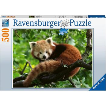 500pc Ravensburger Cute Red Panda Family Jigsaw Puzzle 49x36cm