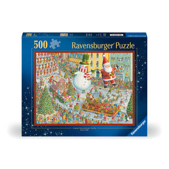 500pc Ravensburger Here Comes Christmas Jigsaw Puzzle 49x36cm 12y+