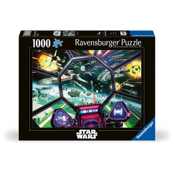1000pc Ravensburger Star Wars Tie Fighter Cockpit Jigsaw Puzzle 70x50cm 14+