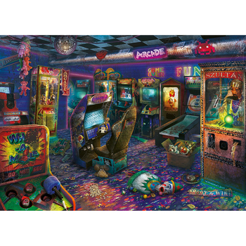 1000pc Ravensburger Forgotten Arcade Jigsaw Puzzle 