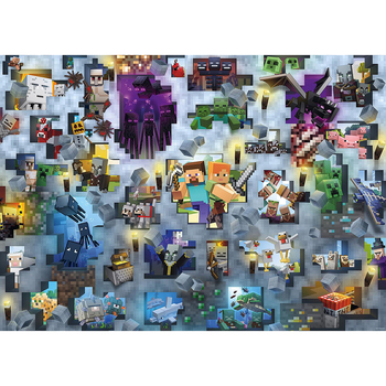 1000pc Ravensburger Minecraft Challenge Jigsaw Puzzle 