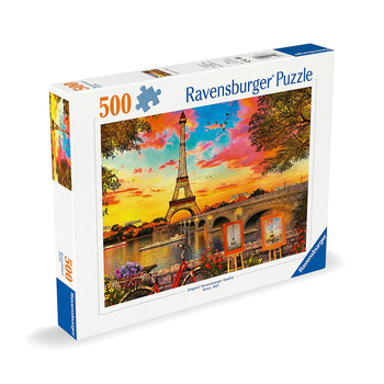 500pc Ravensburger Evenings in Paris Adults Jigsaw Puzzle 
