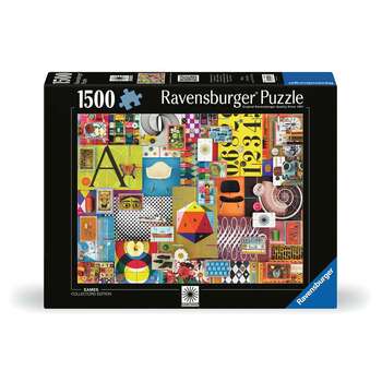 1500pc Ravensburger Eames House Of Cards Family Jigsaw Puzzle 80x60cm