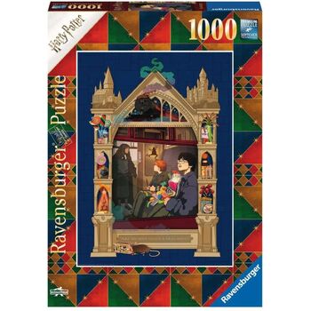 1000pc Ravensburger Harry Potter The Way to Hogwarts Family Jigsaw Puzzle