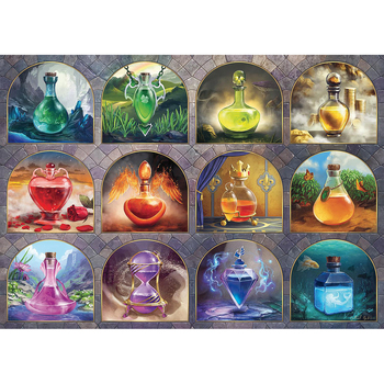 1000pc Ravensburger Magical Potions Jigsaw Puzzle Adults