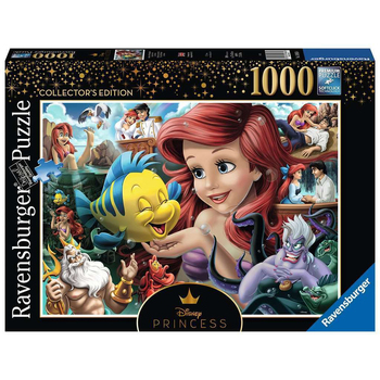 1000pc Ravensburger Disney Heroines No 3 Ariel Jigsaw Puzzle Set Adults