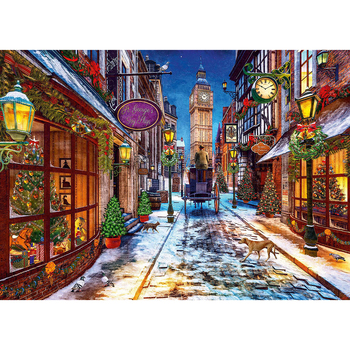 1000pc Ravensburger Christmas Time Family Jigsaw Puzzle 