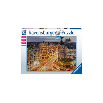 1000pc Ravensburger Gran Va­a Madrid Adults Jigsaw Puzzle 