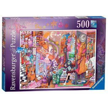 500pc Ravensburger Student Days Jigsaw Puzzle Set Adults