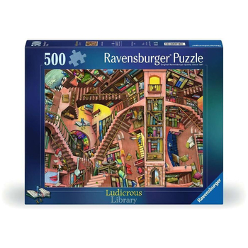 500pc Ravensburger Ludicrous Library Jigsaw Puzzle 