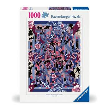 1000pc Ravensburger Turn On Your Mind Family Jigsaw Puzzle 70x50cm