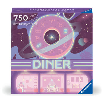750pc Ravensburger Art & Soul Astrological Diner Jigsaw Puzzle 50x50cm 14y+