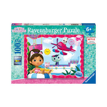 100pc Ravensburger Gabby's Dollhouse Jigsaw Puzzle 49x36cm 6y+