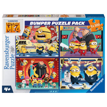 Ravensburger Despicable Me Bumper 4-Jigsaw Puzzle Pack 4y+