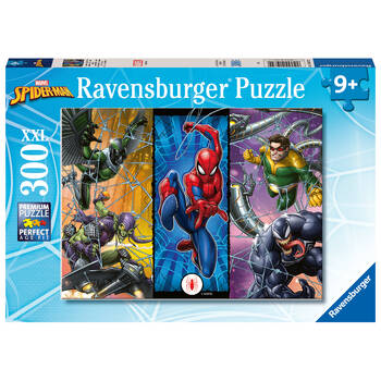 300pc Ravensburger Marvel Spider-Man Jigsaw Puzzle XXL 49x36cm Kids 9y+