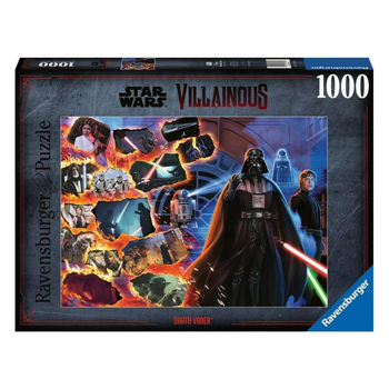 1000pc Ravensburger Star Wars Darth Vader Fig 68x48cm Puzzle 14y+