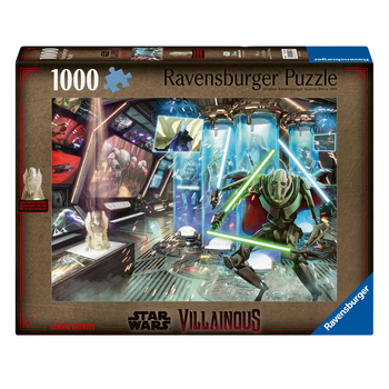 1000pc Ravensburger Star Wars General Grievious Fig 68x48cm Puzzle 14y+