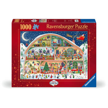 1000pc Ravensburger Santa's Workshop Jigsaw Puzzle 70x50cm 14y+
