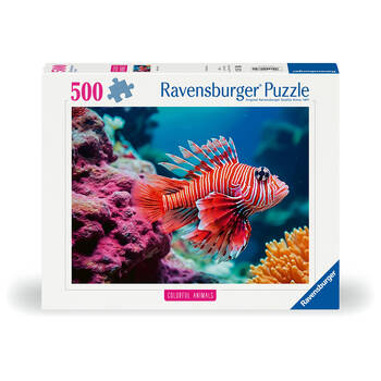 500pc Ravensburger Red Lionfish Jigsaw Puzzle 49x36cm 12y+