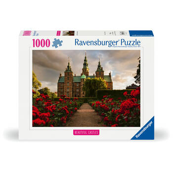 1000pc Ravensburger Rosenborg Castle Denmark Jigsaw Puzzle 70x50cm 14y+