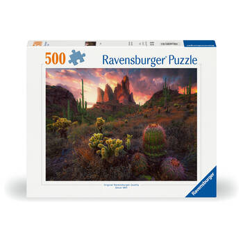 500pc Ravensburger WT Cactus Jigsaw Puzzle Teens/Family 
