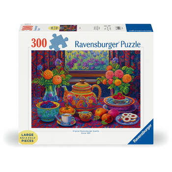 300pc Ravensburger Time For Tea Jigsaw Puzzle Teens/Family 9y+