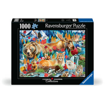 1000pc Ravensburger Wild Canada Jigsaw Puzzle 70x50cm 14y+