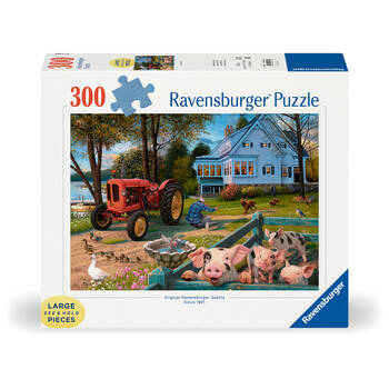 300pc Ravensburger Country Life Jigsaw Puzzle Game 9y+