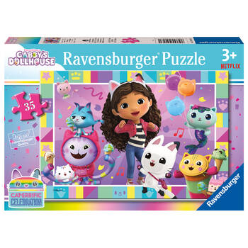 35pc Ravensburger Gabby's Dollhouse Jigsaw Puzzle 4y+