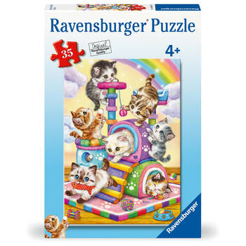 35pc Ravensburger Playful Purr Babies Jigsaw Puzzle 4y+