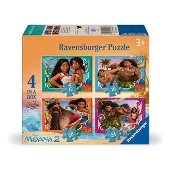Ravensburger Disney Moana 4-In-A-Box Jigsaw Puzzle 3y+