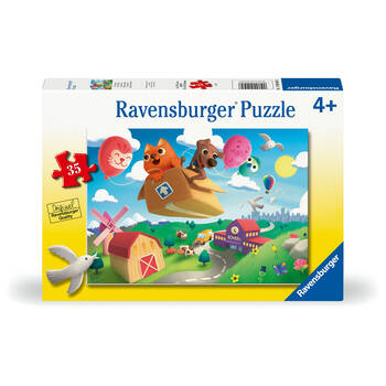35pc Ravensburger We're Flying Floor Jigsaw Puzzle 4y+