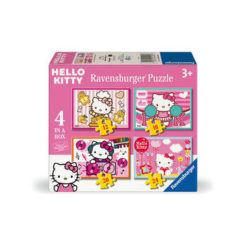 Ravensburger Hello Kitty 4-In-1 Box Jigsaw Puzzle 19x14cm 3y+