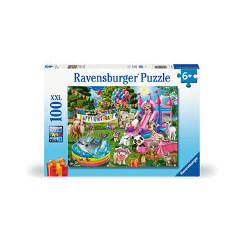 100pc Ravensburger Tiara Birthday Party Jigsaw Puzzle 49x36cm 6y+