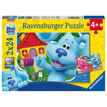 2x 24pc Ravensburger Blues Clues Puzzle Kids 4y+