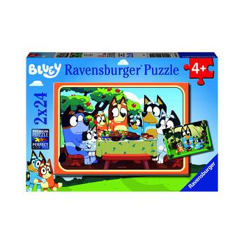 2x 24pc Ravensburger Bluey Jigsaw Puzzle 28x19cm 3y+