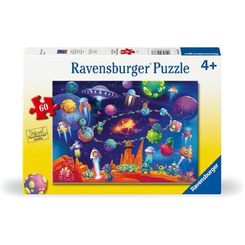 60pc Ravensburger Space Aliens Jigsaw Puzzle 36x26cm 4y+