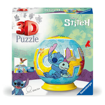 72pc Ravensburger 3D Puzzle Ball Stitch Jigsaw 13x13cm 6y+