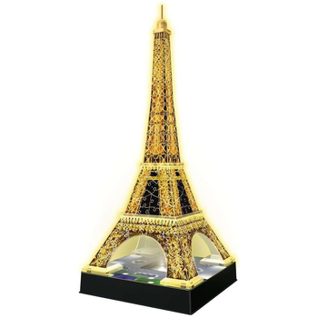 216pc Ravensburger Eiffel Tower at Night 3D Jigsaw Puzzle 10+