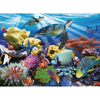 200p Ravensburger Ocean Turtles Jigsaw Kids/Childrens Puzzle 8Y+