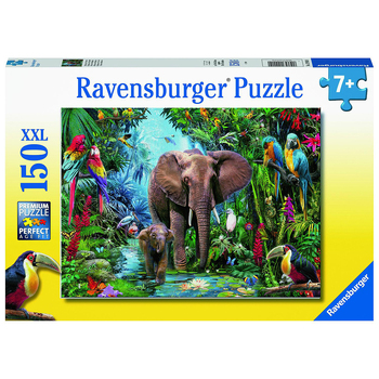 150pc Ravensburger Elephants at the Oasis Jigsaw Puzzle 7+