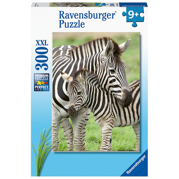 300pc Ravensburger Zebra Love Jigsaw Kids/Childrens Puzzle 9Y+