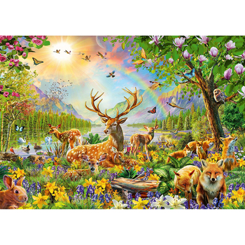 200pc Ravensburger Wonderful Wilderness Jigsaw Puzzle Set 8y+